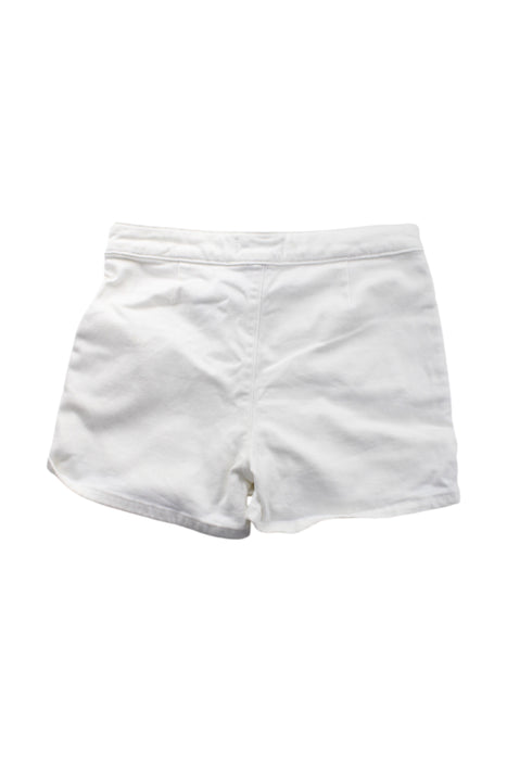 A White Skorts from DL1961 in size 12Y for girl. (Back View)