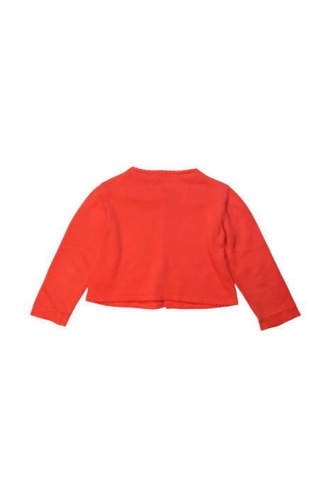 A Red Cardigans from Dior in size 18-24M for girl. (Back View)