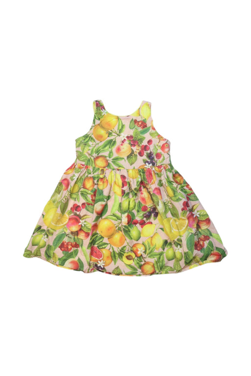 A Multicolour Sleeveless Dresses from Little Akiabara in size 2T for girl. (Front View)