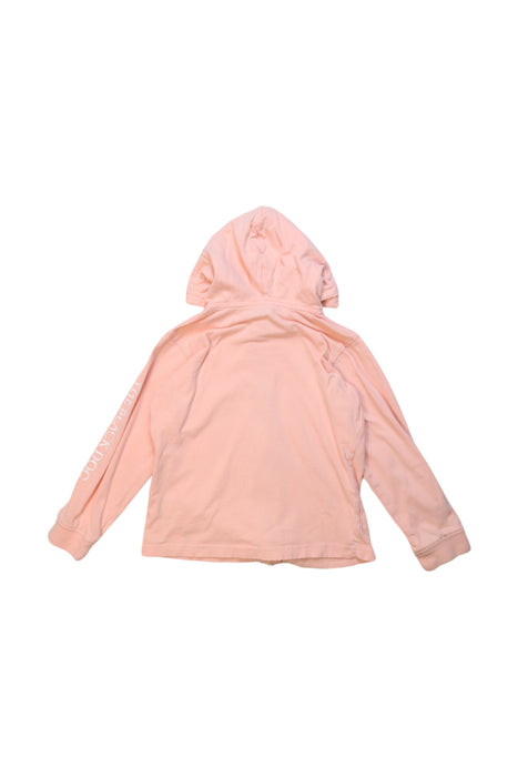 A Pink Lightweight Jackets from The Black Dog in size 4T for girl. (Back View)