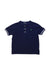 A Navy Short Sleeve Polos from Polo Ralph Lauren in size 4T for boy. (Front View)