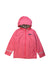 A Pink Rain Jackets from Patagonia in size 5T for girl. (Front View)