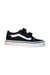 A Black Sneakers from Vans in size 4T for neutral. (Front View)