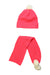 A Pink Winter Hats from IKKS in size O/S for girl. (Back View)