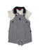 A Grey Short Sleeve Rompers from Nicholas & Bears in size 6-12M for boy. (Front View)