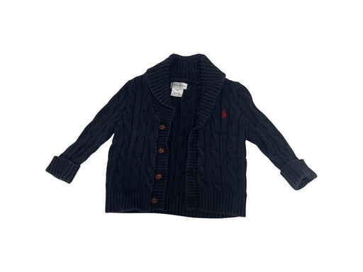 A  Cardigans from Ralph Lauren in size 6-12M for neutral. (Front View)