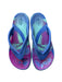 A Multicolour Flip Flops from Crocs in size 7Y for neutral. (Front View)