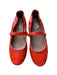 A Orange Flats from Lanvin Petite in size 9Y for girl. (Front View)