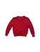 A Red Knit Sweaters from Tommy Hilfiger in size 8Y for neutral. (Front View)