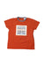 A Orange Short Sleeve T Shirts from Emporio Armani in size 3T for boy. (Front View)