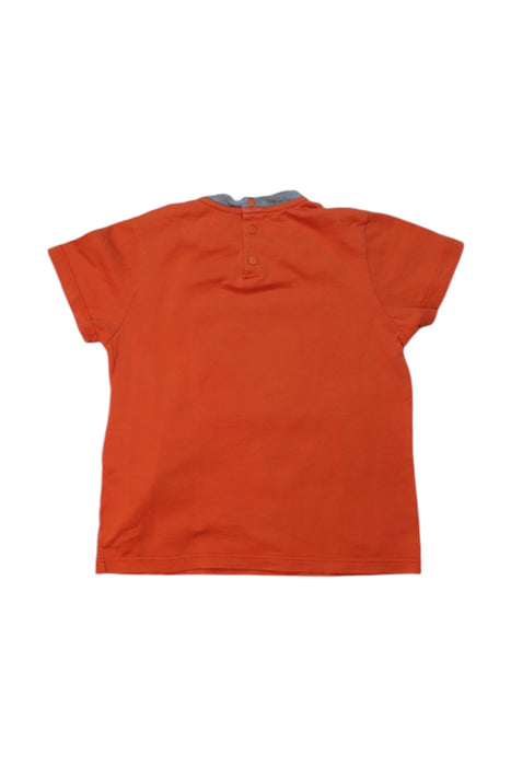 A Orange Short Sleeve T Shirts from Emporio Armani in size 3T for boy. (Back View)