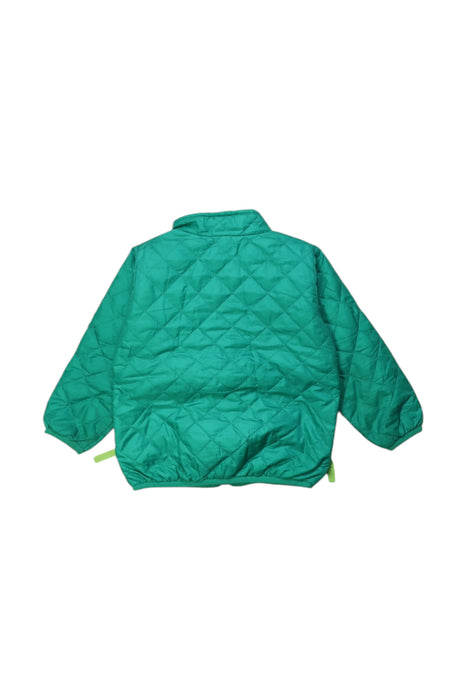 A Green Puffer/Quilted Jackets from Patagonia in size 12-18M for boy. (Back View)