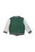 A Green Lightweight Jackets from Petit Bateau in size 3T for boy. (Back View)