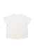 A White Short Sleeve Tops from Jacadi in size 3T for boy. (Back View)