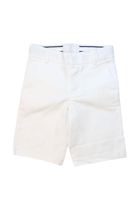 A White Shorts from Jacadi in size 4T for boy. (Front View)