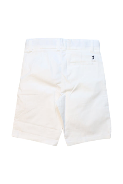 A White Shorts from Jacadi in size 4T for boy. (Back View)