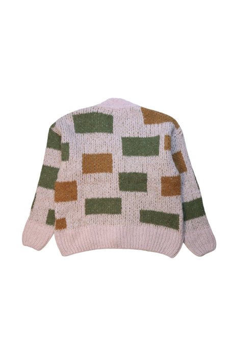 A Multicolour Cardigans from The Animals Observatory in size 8Y for girl. (Back View)