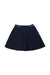 A Navy Mid Skirts from Cyrillus in size 10Y for girl. (Front View)