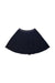 A Navy Mid Skirts from Cyrillus in size 10Y for girl. (Back View)