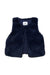 A Navy Outerwear Vests from Cyrillus in size 8Y for girl. (Front View)