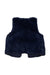 A Navy Outerwear Vests from Cyrillus in size 8Y for girl. (Back View)