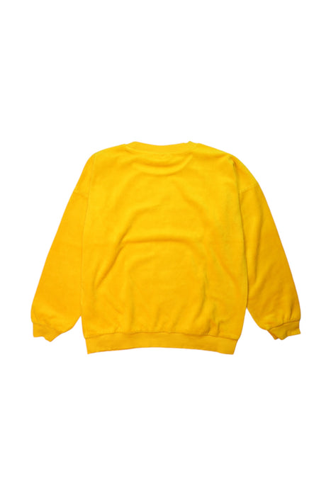 A Yellow Crewneck Sweatshirts from Mini Rodini in size 10Y for boy. (Back View)