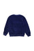 A Navy Crewneck Sweatshirts from Mini Rodini in size 10Y for girl. (Back View)