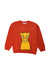 A Orange Crewneck Sweatshirts from Mini Rodini in size 7Y for neutral. (Front View)