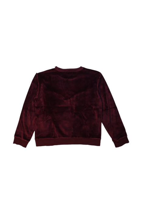 A Burgundy Sweatshirts from Stella McCartney in size 10Y for girl. (Back View)