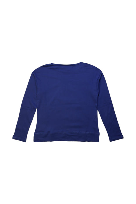 A Blue Long Sleeve Tops from Little Marc Jacobs in size 10Y for girl. (Back View)