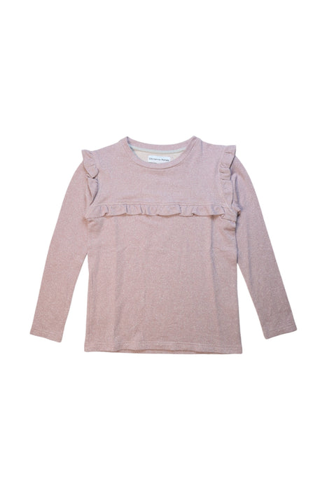 A Pink Long Sleeve Tops from Christina Rohde in size 10Y for girl. (Front View)