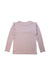 A Pink Long Sleeve Tops from Christina Rohde in size 10Y for girl. (Back View)