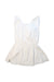 A White Sleeveless Dresses from Jacadi in size 6T for girl. (Back View)