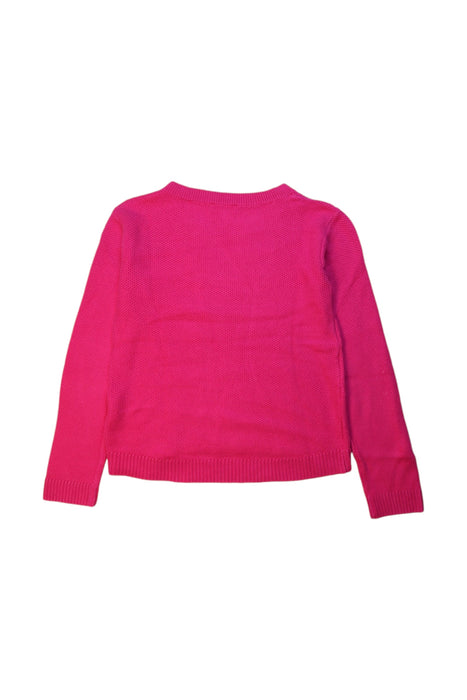 A Pink Knit Sweaters from Jacadi in size 8Y for girl. (Back View)