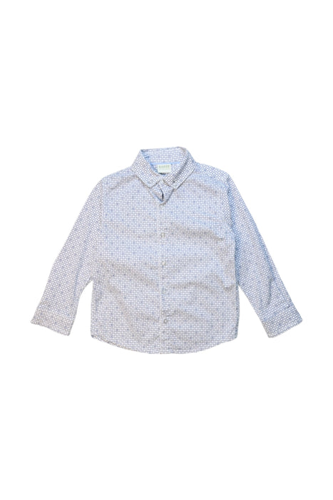 A Blue Long Sleeve Shirts from Baker by Ted Baker in size 2T for boy. (Front View)