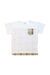 A White Short Sleeve T Shirts from Global  Work in size 2T for boy. (Front View)