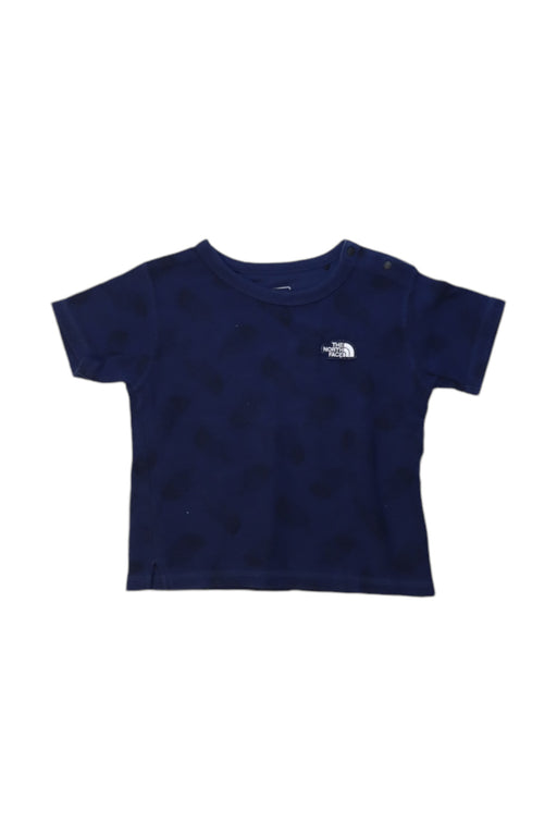 A Navy Short Sleeve T Shirts from The North Face in size 18-24M for neutral. (Front View)