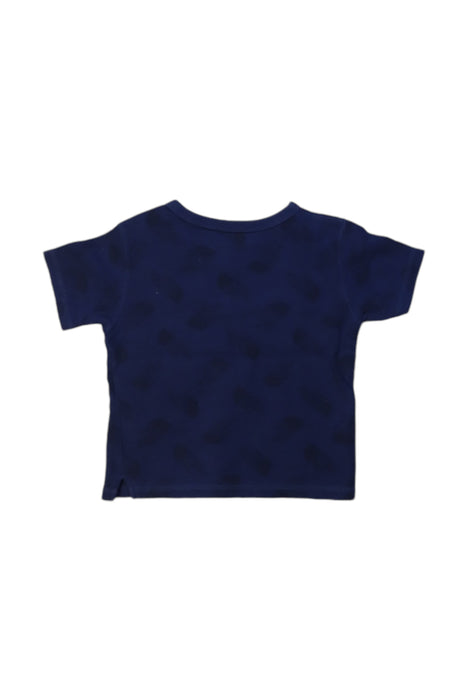 A Navy Short Sleeve T Shirts from The North Face in size 18-24M for neutral. (Back View)