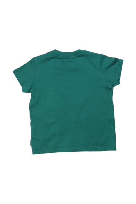 A Green Short Sleeve T Shirts from Miki House in size 18-24M for boy. (Back View)