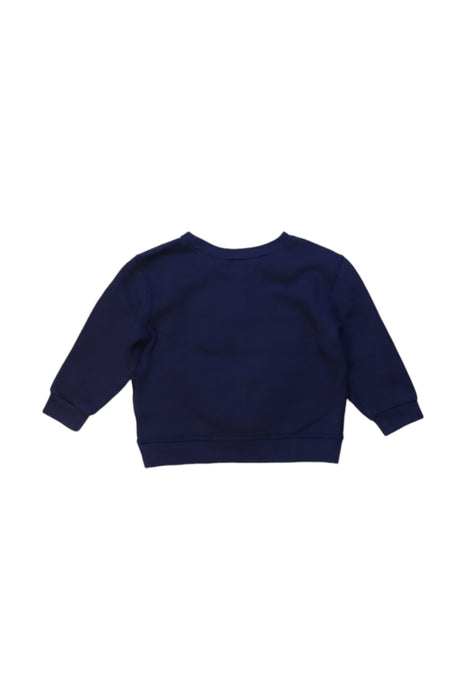 A Navy Crewneck Sweatshirts from Ralph Lauren in size 12-18M for boy. (Back View)