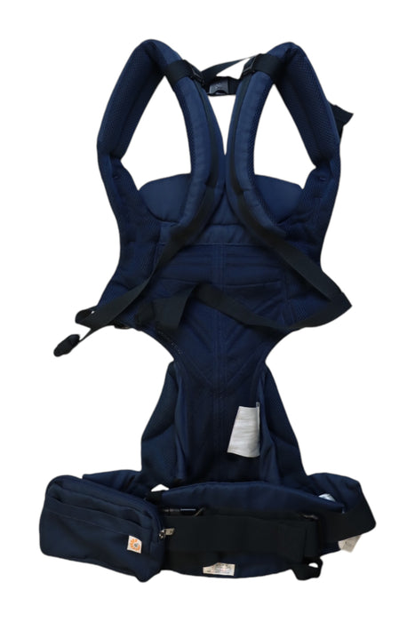 A Navy Baby Carriers from Ergobaby in size 0-3M for neutral. (Back View)