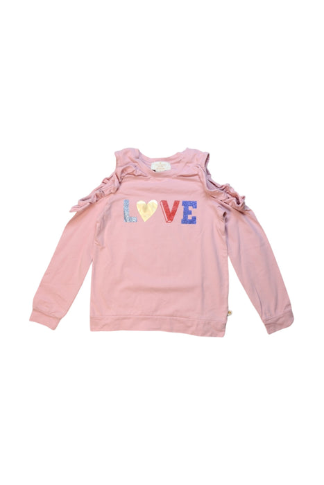 A Pink Long Sleeve Tops from Kate Spade in size 5T for girl. (Front View)