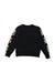 A Black Crewneck Sweatshirts from X-Girl Stages in size 7Y for girl. (Back View)