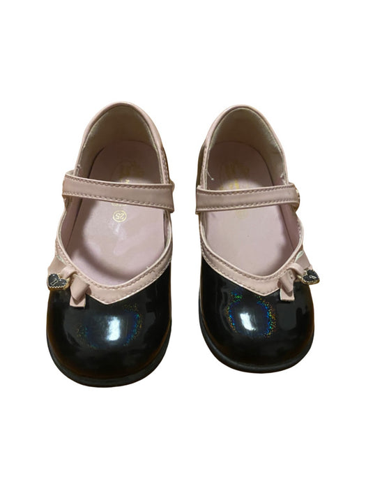 A Black Flats from Dr. Kong in size 3T for girl. (Front View)