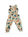 A Multicolour Sleeveless Jumpsuits from Catimini in size 3T for girl. (Front View)