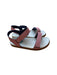 A Pink Sandals from Native Shoes in size 7Y for girl. (Back View)