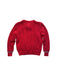 A Red Knit Sweaters from Tommy Hilfiger in size 8Y for neutral. (Back View)