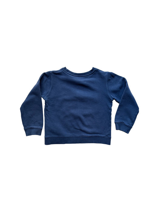 A Navy Crewneck Sweatshirts from Bonton in size 8Y for girl. (Back View)