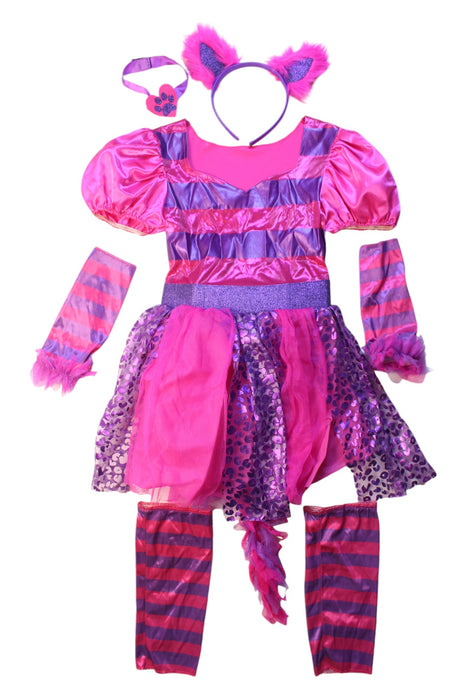 A Pink Halloween Costumes from Retykle in size 5T for girl. (Front View)