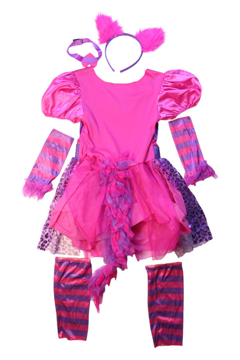 A Pink Halloween Costumes from Retykle in size 5T for girl. (Back View)